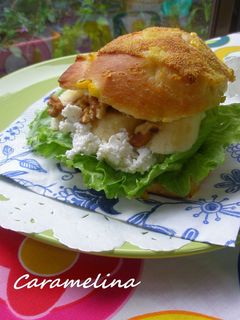 バナナ*はちみつ*チーズのサンドイッチ-レシピのメイン写真