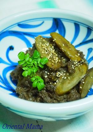 ゴボウと牛肉deごはんが進む時雨煮-レシピのメイン写真
