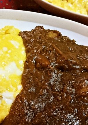 リメイク★簡単★カレー【オムカレー】-レシピのメイン写真