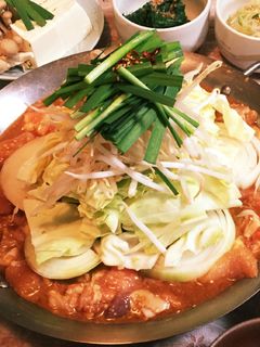 ホルモン鉄板鍋-レシピのメイン写真