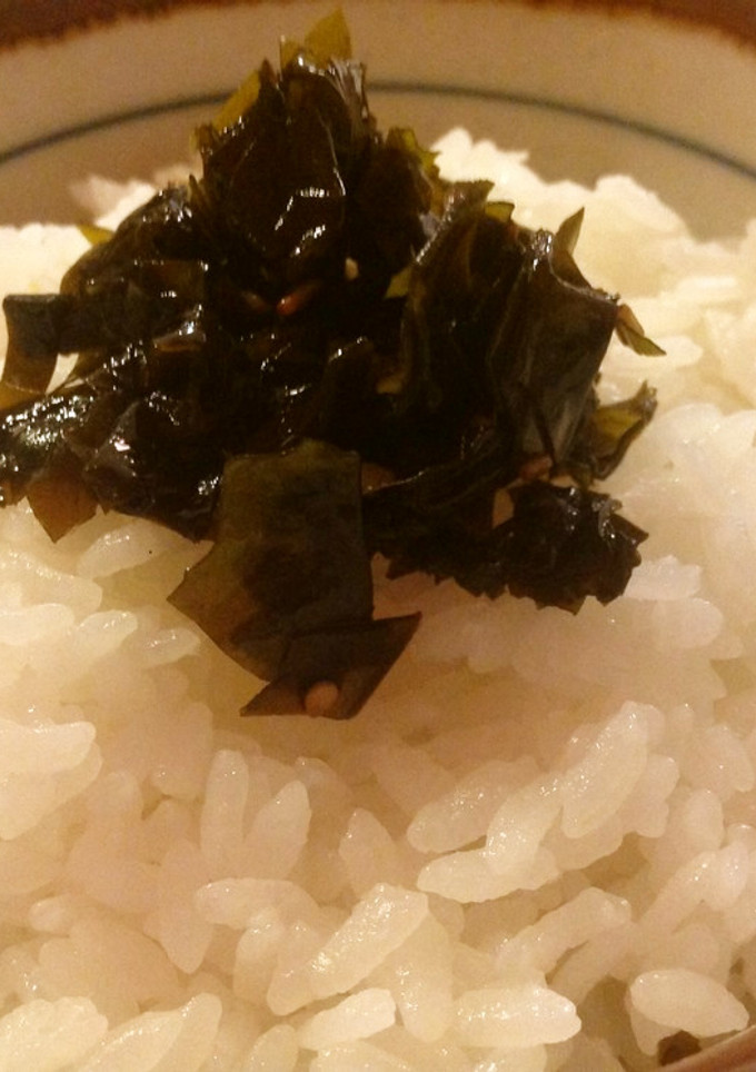 簡単ご飯のお供☆生ワカメの佃煮→黄金比♪-レシピのメイン写真