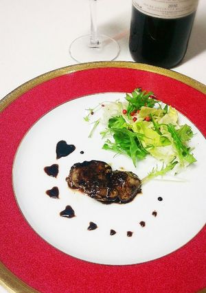 レバーのフォアグラ風ソテー-レシピのメイン写真