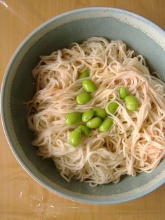 明太子そうめん-レシピのメイン写真