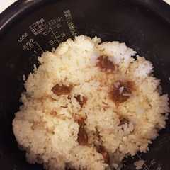 รูปของ ほんのり梅＊ごはん