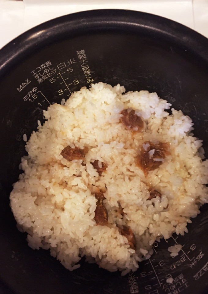 ほんのり梅＊ごはん-レシピのメイン写真