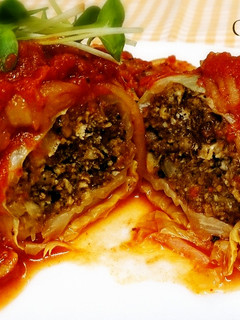 無塩料理☆ロールキャベツのトマト煮込み-レシピのメイン写真