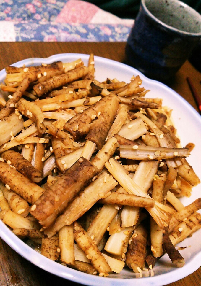 堅め食感☆たたきごぼう-レシピのメイン写真