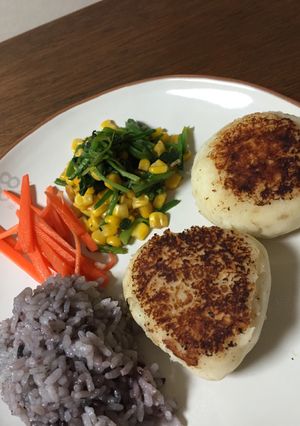 エバラ焼肉のたれでジャガバーグ-レシピのメイン写真