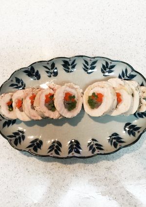 ゆかさんの★鶏ハムロール★-レシピのメイン写真