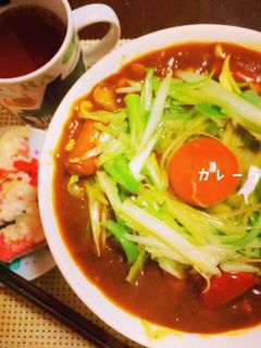 カレーリメイク☆カレーうどん-レシピのメイン写真