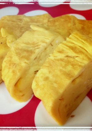 しっかりおかずになる♪ほんわかたまご焼き-レシピのメイン写真