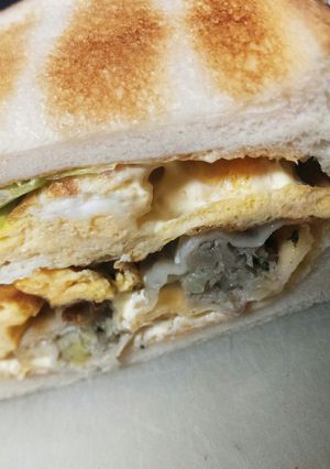 餃子とたまごのサンド◆ボリュームたっぷり-レシピのメイン写真