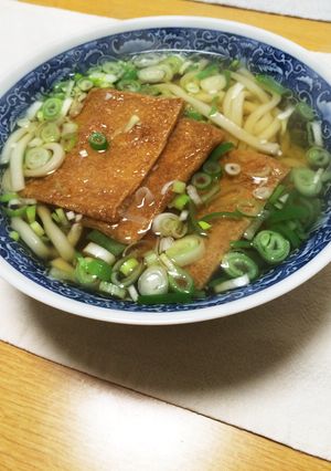 手抜きな…きつねうどん-レシピのメイン写真