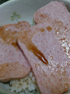 スパム丼-レシピのメイン写真