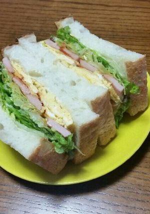 魚肉ソーセージのサンドイッチ-レシピのメイン写真
