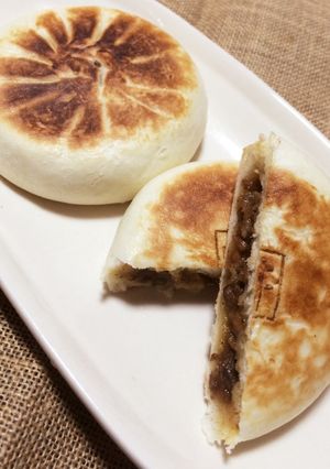 焼くだけ！いつもと違う中華まん♡おやき風-レシピのメイン写真