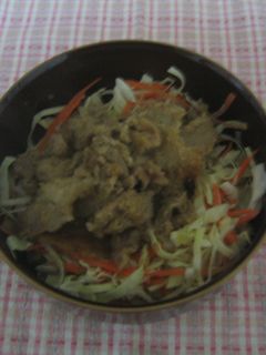 うまぁ~♪ 豚のしょうが焼き丼-レシピのメイン写真