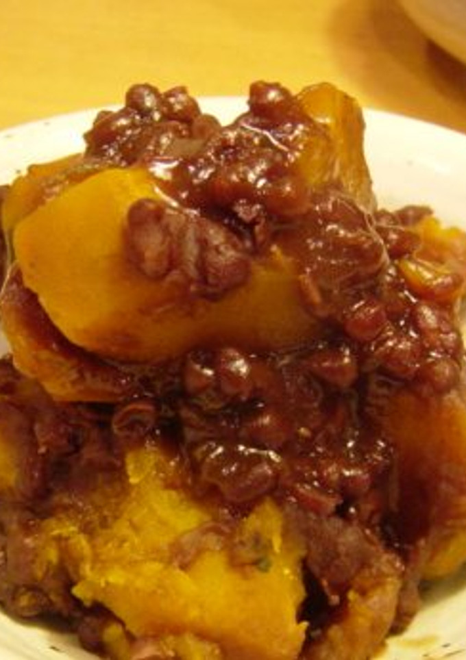 ホク！甘！かぼちゃのいとこ煮-レシピのメイン写真
