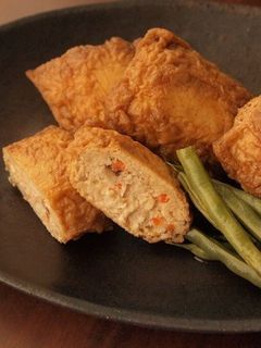 簡単しっとり煮物♪鶏ひき肉の袋煮☆-レシピのメイン写真