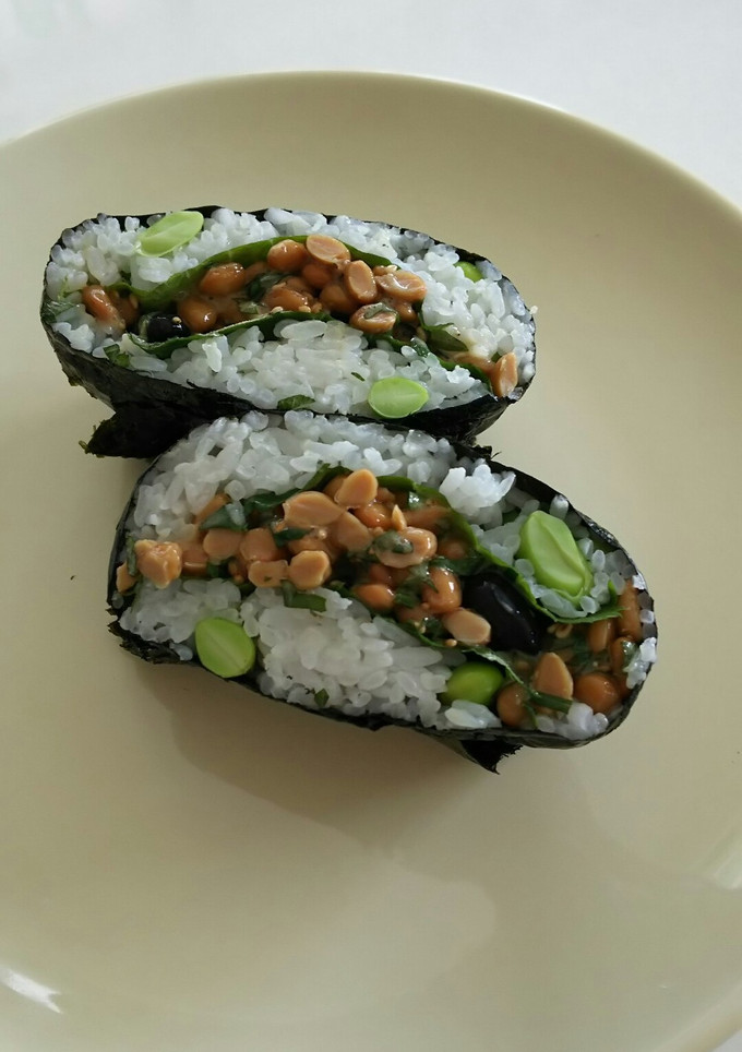 枝豆ご飯のマメマメおにぎらず-レシピのメイン写真