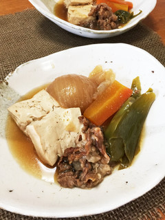 コトコト煮込むだけ。具沢山肉どうふ-レシピのメイン写真
