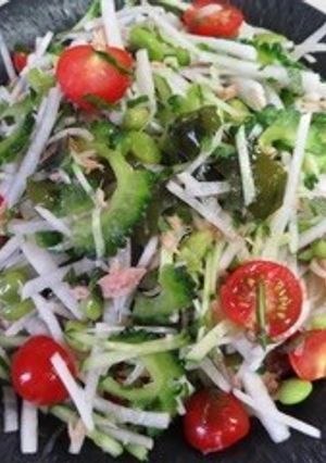 RF1風★また食べたくなるゴーヤサラダ-レシピのメイン写真