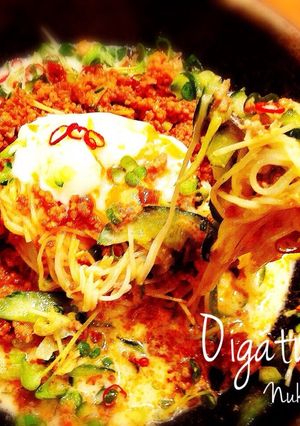 豆乳すりゴマ冷やし辛味噌肉麺-レシピのメイン写真