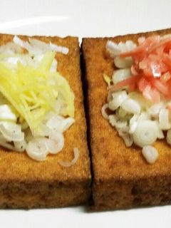 厚揚げ焼き-レシピのメイン写真