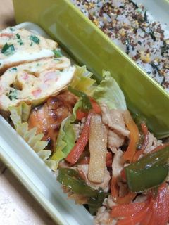 ☆豚肉のしょうが焼き煮☆お弁当0410-レシピのメイン写真
