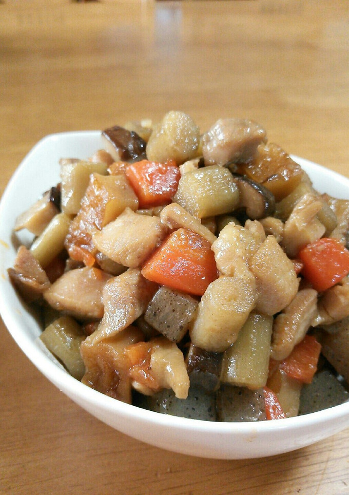 ごぼうと鶏肉たっぷり♡五目中華炒め煮-レシピのメイン写真