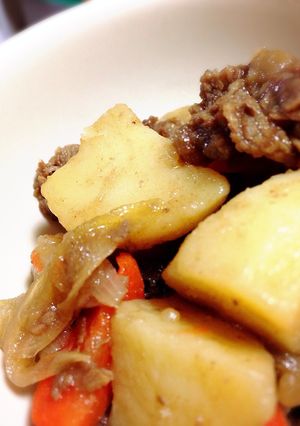 肉じゃが　ニンニクでこく旨！-レシピのメイン写真