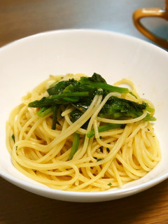 ほうれん草とパセリのペペロンチーノ-レシピのメイン写真