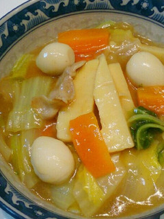 簡単!旬の筍たっぷり中華丼(*^O^*)-レシピのメイン写真