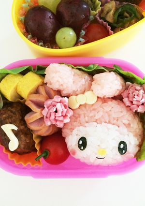 マイメロちゃん♬キャラ弁♪-レシピのメイン写真