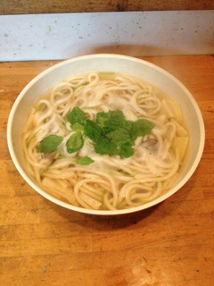 筍とアサリのうどん-レシピのメイン写真