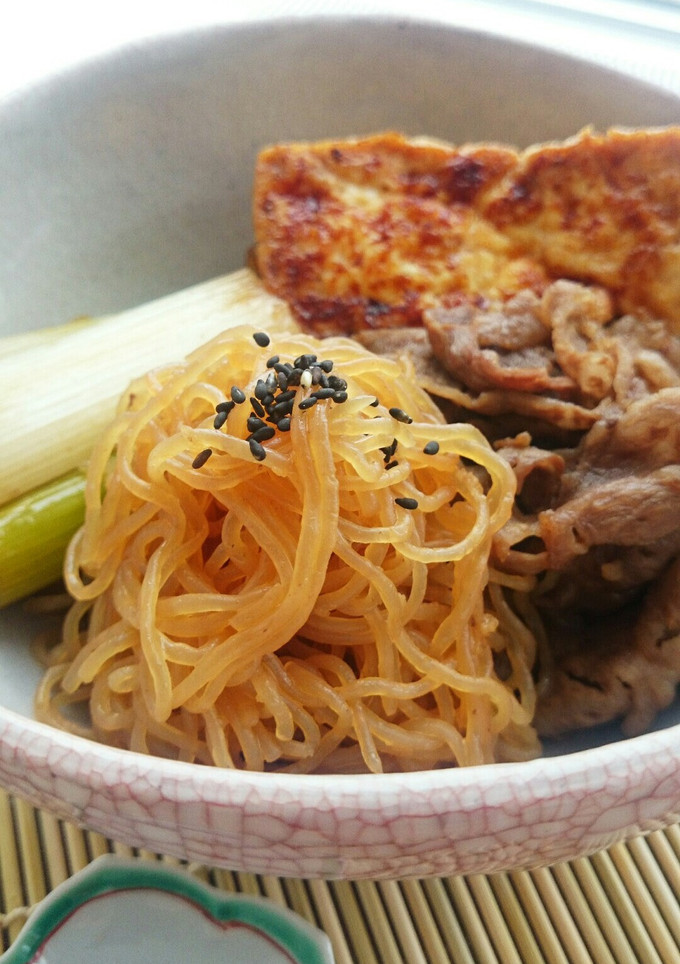 ご飯がすすむ✾牛しらたきの煮物すき焼き風-レシピのメイン写真