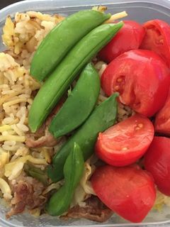 ソバ飯弁当-レシピのメイン写真