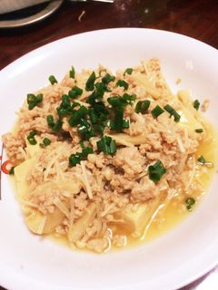 高野豆腐の鶏そぼろあんかけ-レシピのメイン写真