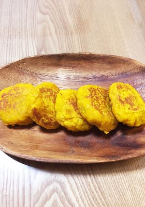 かぼちゃとオートミールのおやき-レシピのメイン写真
