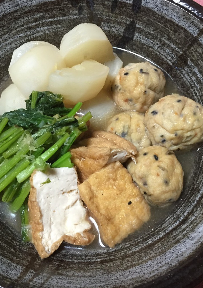 我が家の味♪かぶとがんもの煮物-レシピのメイン写真