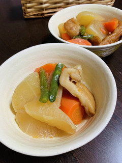 大根と人参のうま煮-レシピのメイン写真
