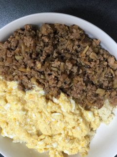 ヘルシーそぼろ丼-レシピのメイン写真