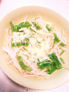 もやしピーマンチーズサラダ-レシピのメイン写真