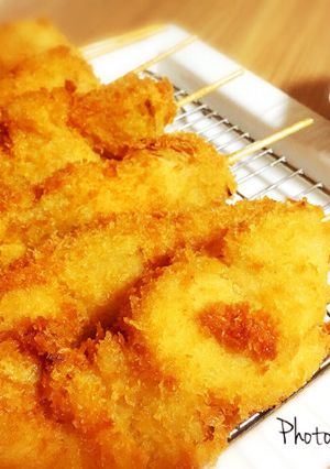 ❀新たまねぎ&鶏胸肉のジューシー串揚げ❀-レシピのメイン写真