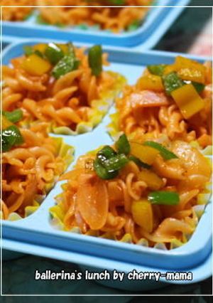 お弁当用冷凍おかず★マカロニナポリタン-レシピのメイン写真