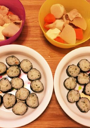幼児食☆てづかみ簡単おにぎり-レシピのメイン写真