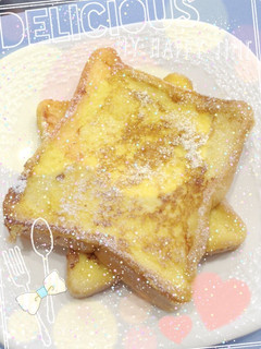 豆乳で作る❤︎しっとりフレンチトースト-レシピのメイン写真