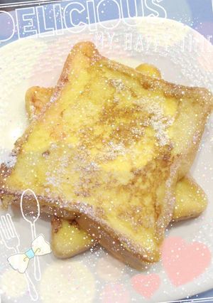 豆乳で作る❤︎しっとりフレンチトースト-レシピのメイン写真