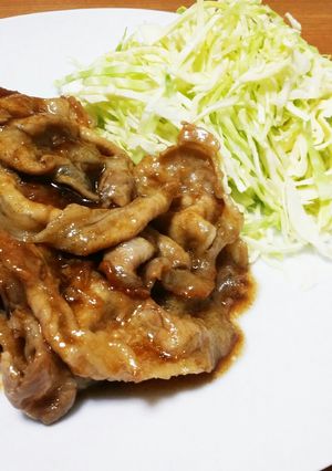 ★豚のしょうが焼き★簡単＆激安＆満腹★-レシピのメイン写真