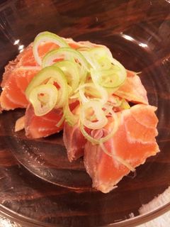 サーモンのタタキ-レシピのメイン写真